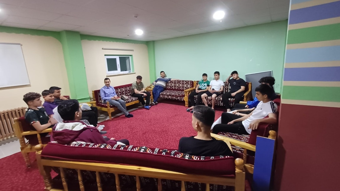 PANSİYONDA HASBİHAL PROJESİ NİSAN AYI ETKİNLİKLERİ YAPILDI.